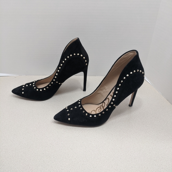 Sam Edelman Shoes - Sam Edelman Black studded 4" heels